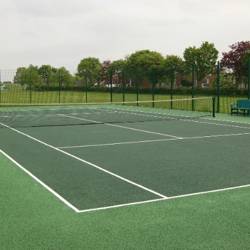 Image of a tennis court