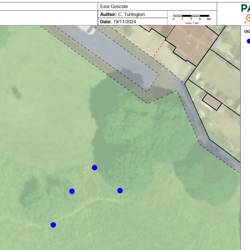 Map of trees and identification of trees
