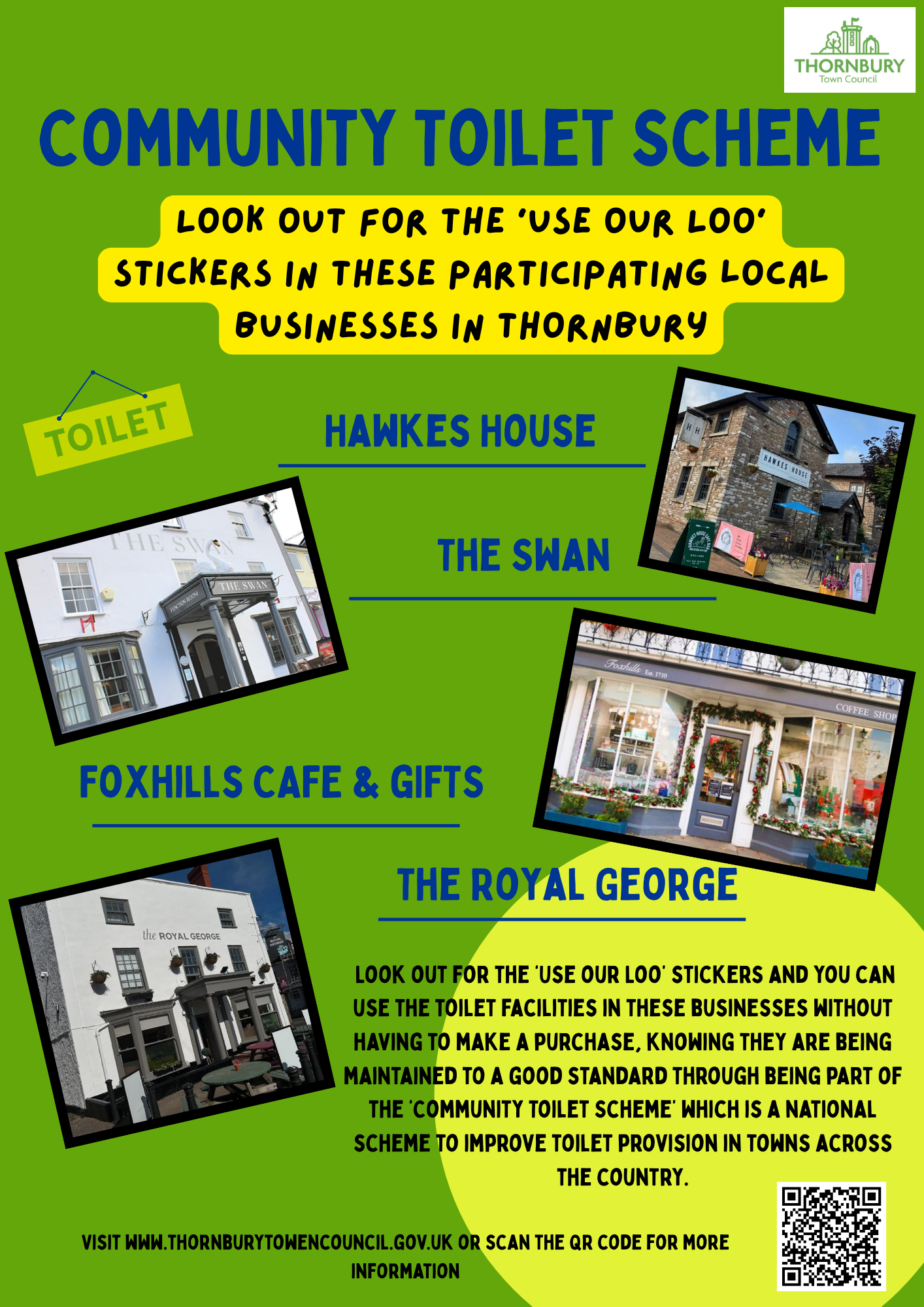 Community Toilet Scheme Poster