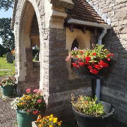 Image of the entrance to the chapel