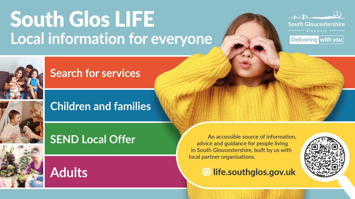 South Glos LIFE poster containing text from post